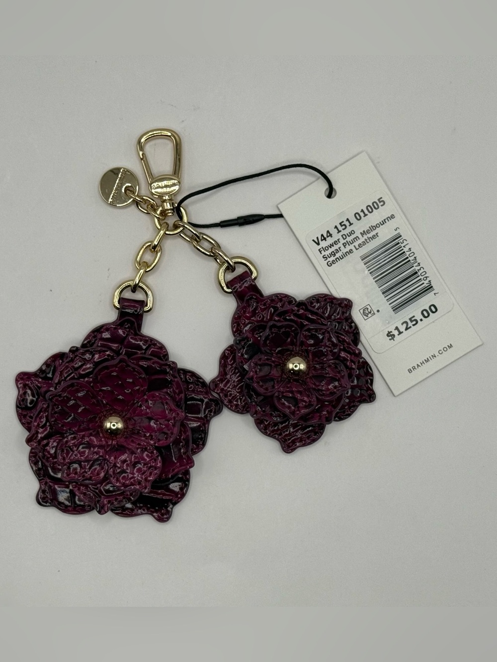 Brahmin Flower Duo in Sugar Plum Melbourne